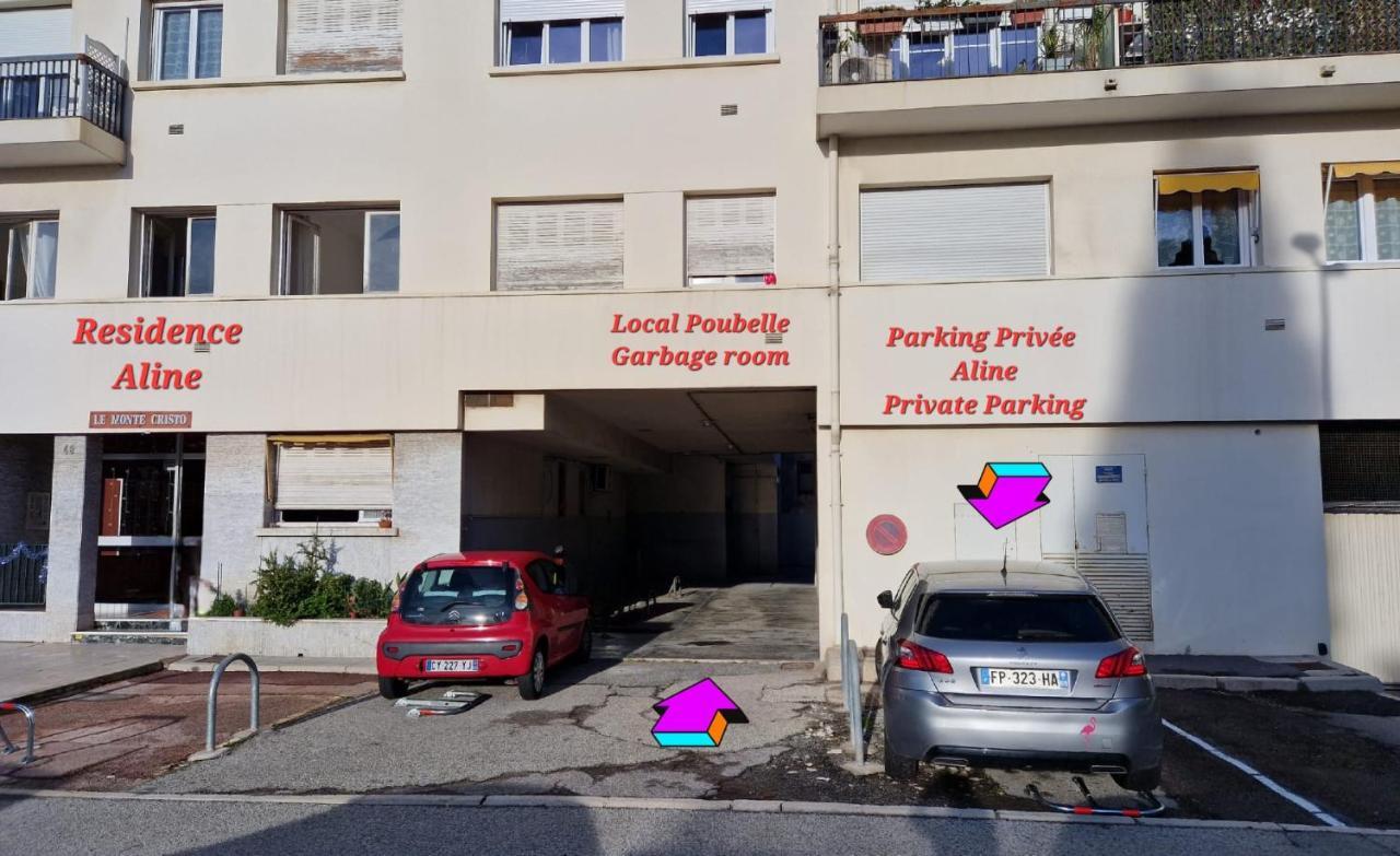 Nice Charmant 3 Pieces Proche Mer Parking Exterior photo